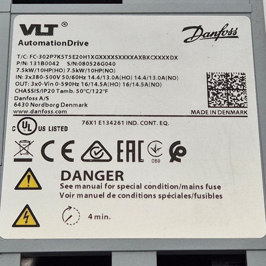 Danfoss VLT Automation Drive - 131B0042 Frequency Converter-Frequency Converter-Used Industrial Parts