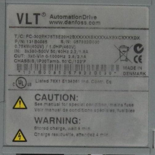 Danfoss VLT Automation Drive - 131B0085 Frequency Converter-Frequency Converter-Used Industrial Parts