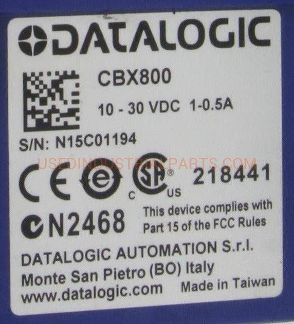 Datalogic CBX800 Gateway Controller-Gateway Controller-AE-03-06-Used Industrial Parts