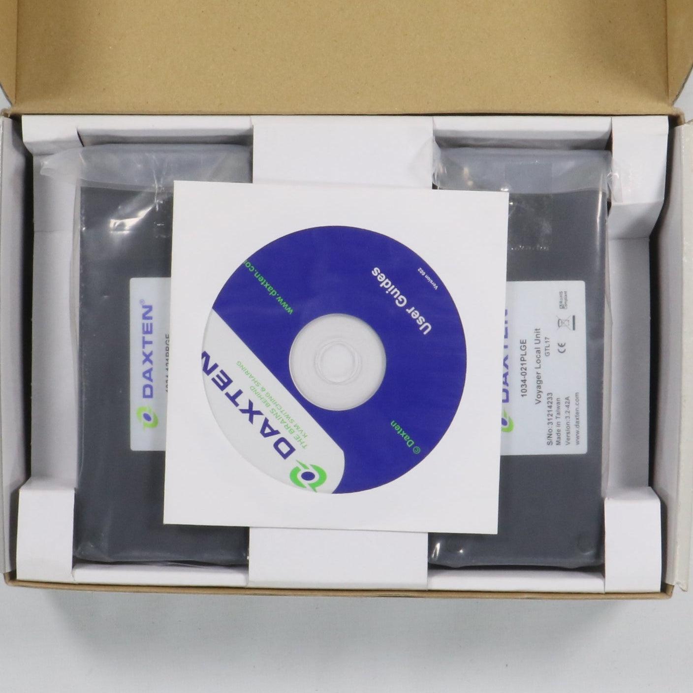 Daxten Dual Access KVM Extender Kit-Dual Access KVM Extender Kit-Used Industrial Parts