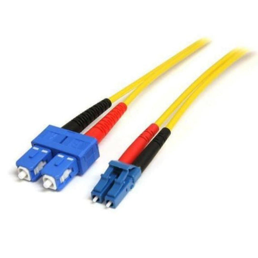 Deltaco 9/125 OS2 Fibre Optic Patch Cable - New in OG Box-Fibre Optic Patch Cable-AE-03-07-04-Used Industrial Parts