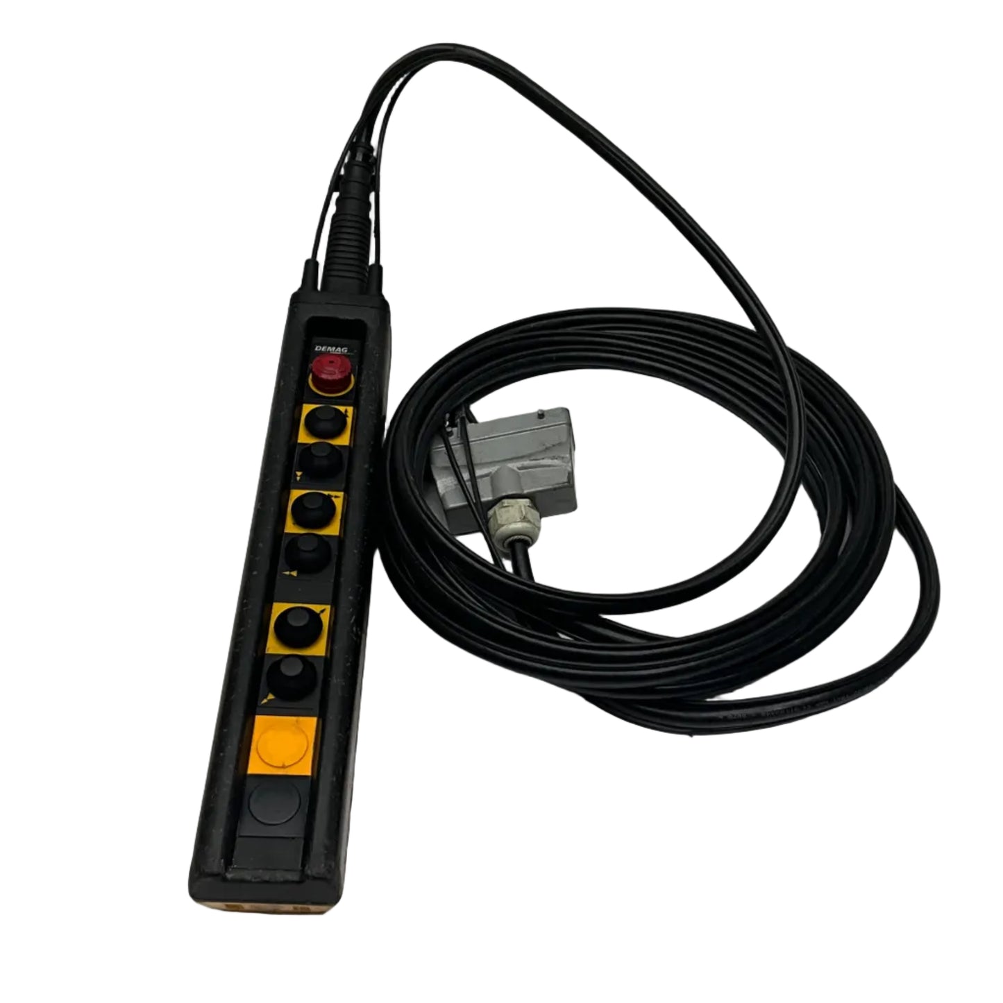 Demag 150 V AC CSA ENC 4 COF CSA 4 6-Button Pendant Control-6-Button Pendant Control-Used Industrial Parts