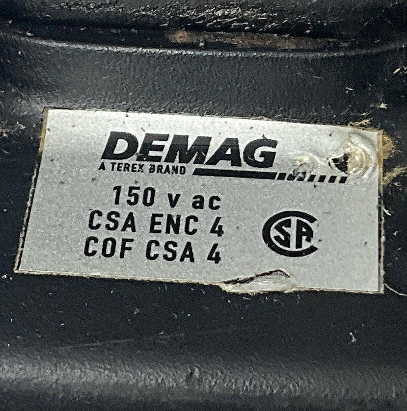 Demag 150 V AC CSA ENC 4 COF CSA 4 7-Button Pendant Control-7-Button Pendant Control-Used Industrial Parts