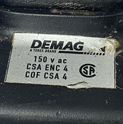 Demag 150 V AC CSA ENC 4 COF CSA 4 7-Button Pendant Control-7-Button Pendant Control-Used Industrial Parts