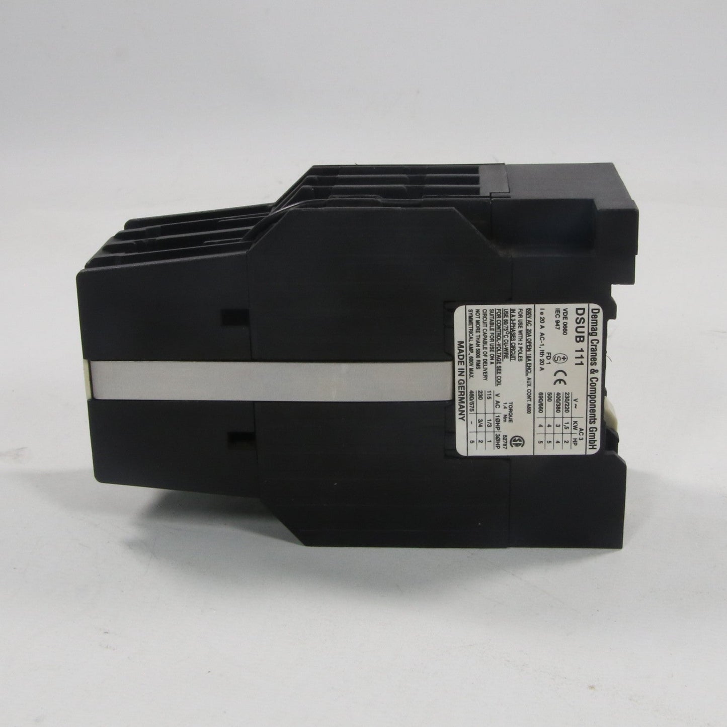Demag DSUB 111 Industrial Contactor - 87536044-Industrial Contactor-Used Industrial Parts