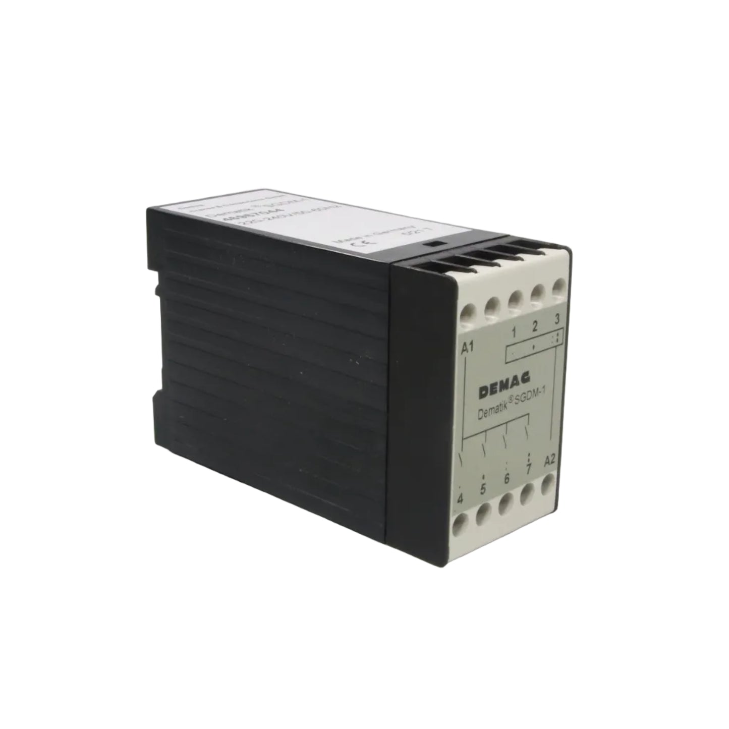 Demag Dematik SGDM-1 Safety Time Delay Relay-Safety Time Delay Relay-AB-07-04-01-6152428458414-Used Industrial Parts