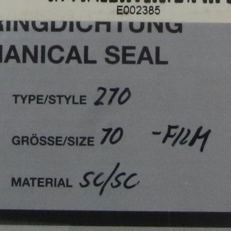 Depac 270-70 / 2 3/4" Mechanical Seal-Mechanical Seal-Used Industrial Parts