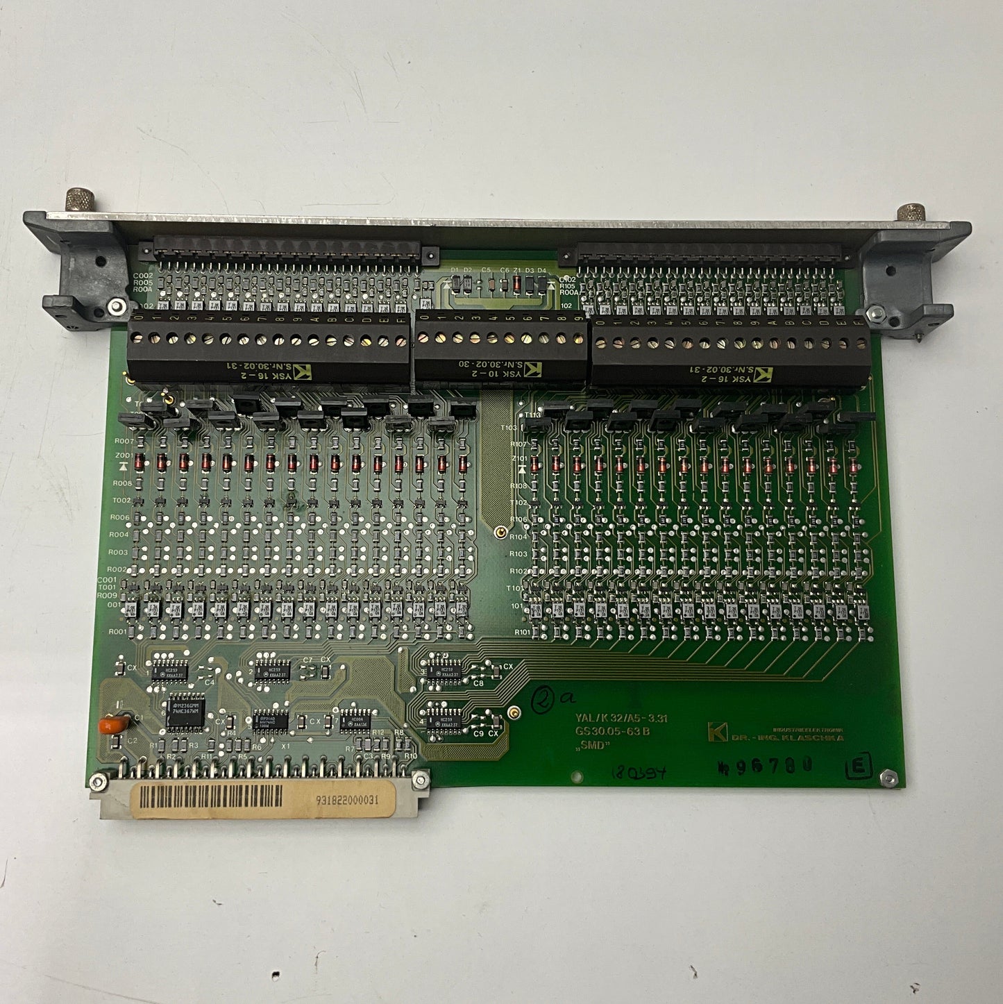 Deutz MWM Klaschka YAL/K 32/A5 - 3.31 GS30.05 - 63B SMD PC Output Board-PC Output Board-Used Industrial Parts