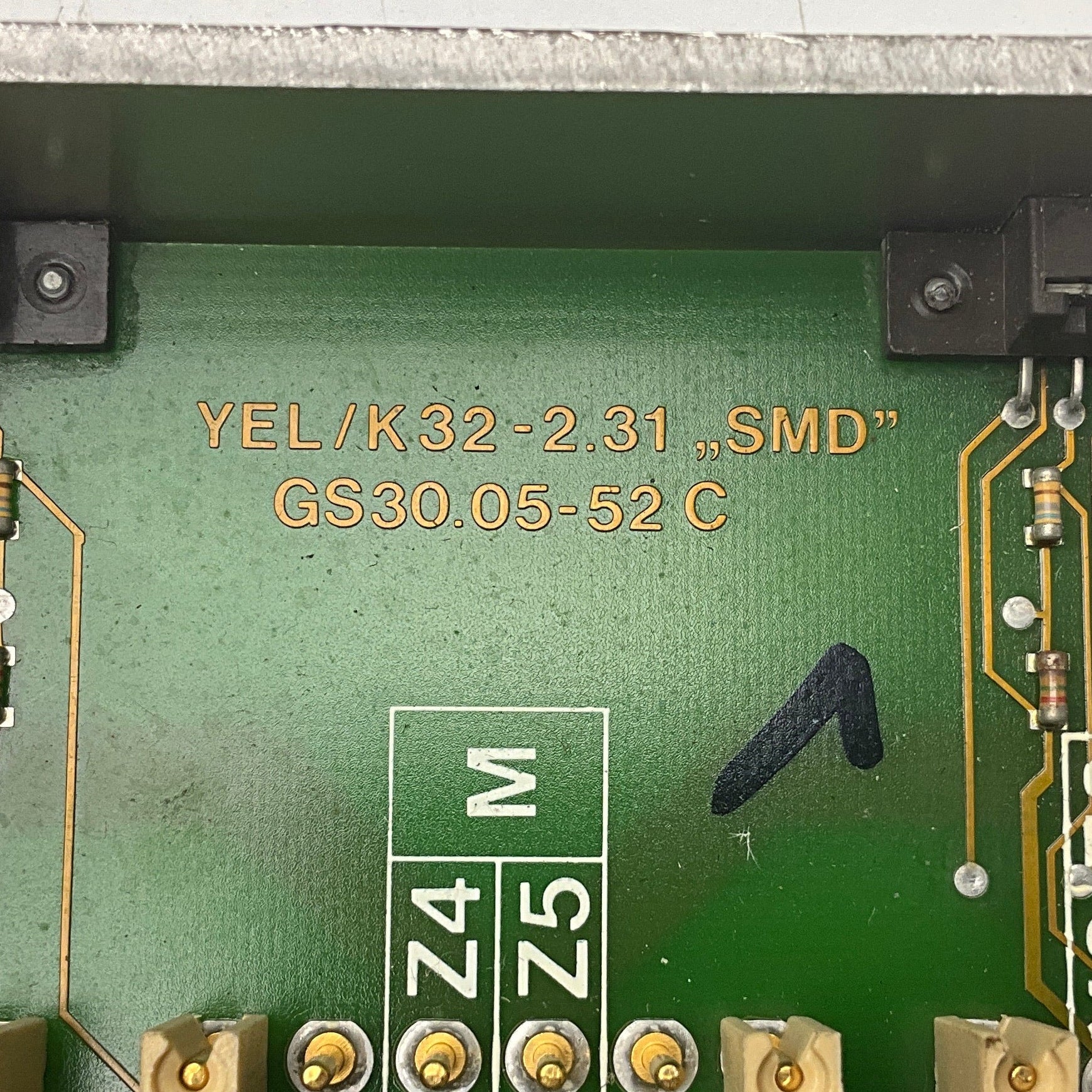 Deutz MWM Klaschka YEL/K32 - 2.31 SMD GS30.05 - 52 C PC Input Board-PC Input Board-Used Industrial Parts