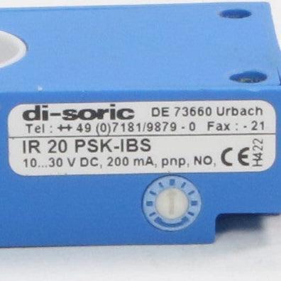 Di-Soric IR 20 PSK IBS Inductive Ring Sensor-Inductive Ring Sensor-Used Industrial Parts