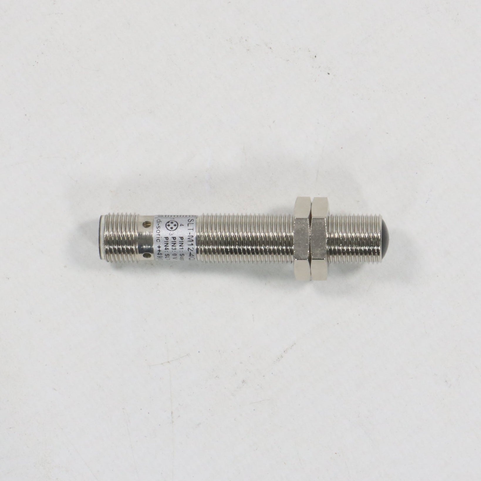 Di-soric SLT-M12-4QD Compact Light Barrier Transmitter-Compact Light Barrier Transmitter-Used Industrial Parts