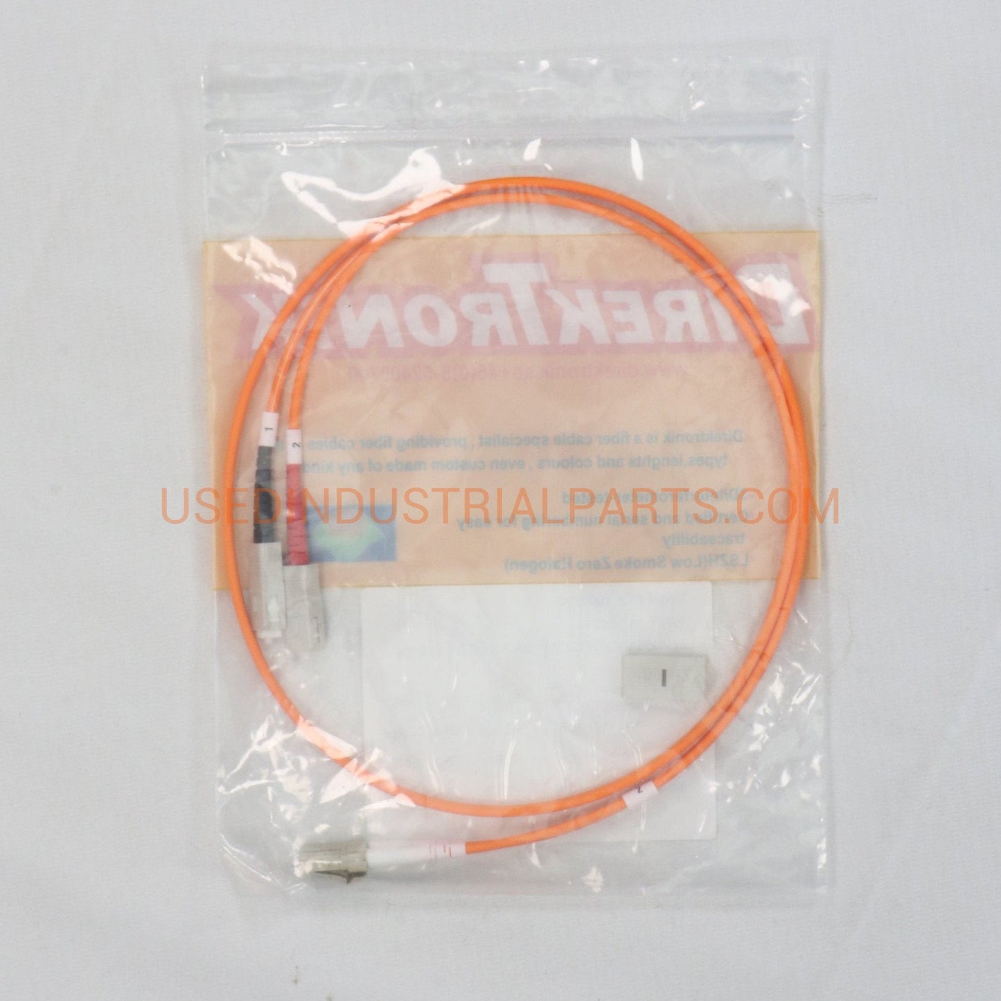 DirekTronik 117 0021 Fibre Optic Patch Cable-Fibre Optic Patch Cable-AE-03-07-02-Used Industrial Parts