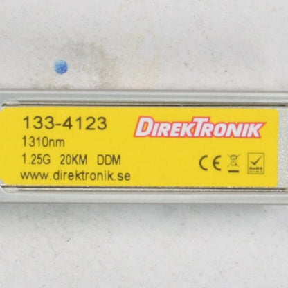 Direktronik 133 4123 SFP Singlemode Transceiver-Singlemode SFP Transceiver-Used Industrial Parts