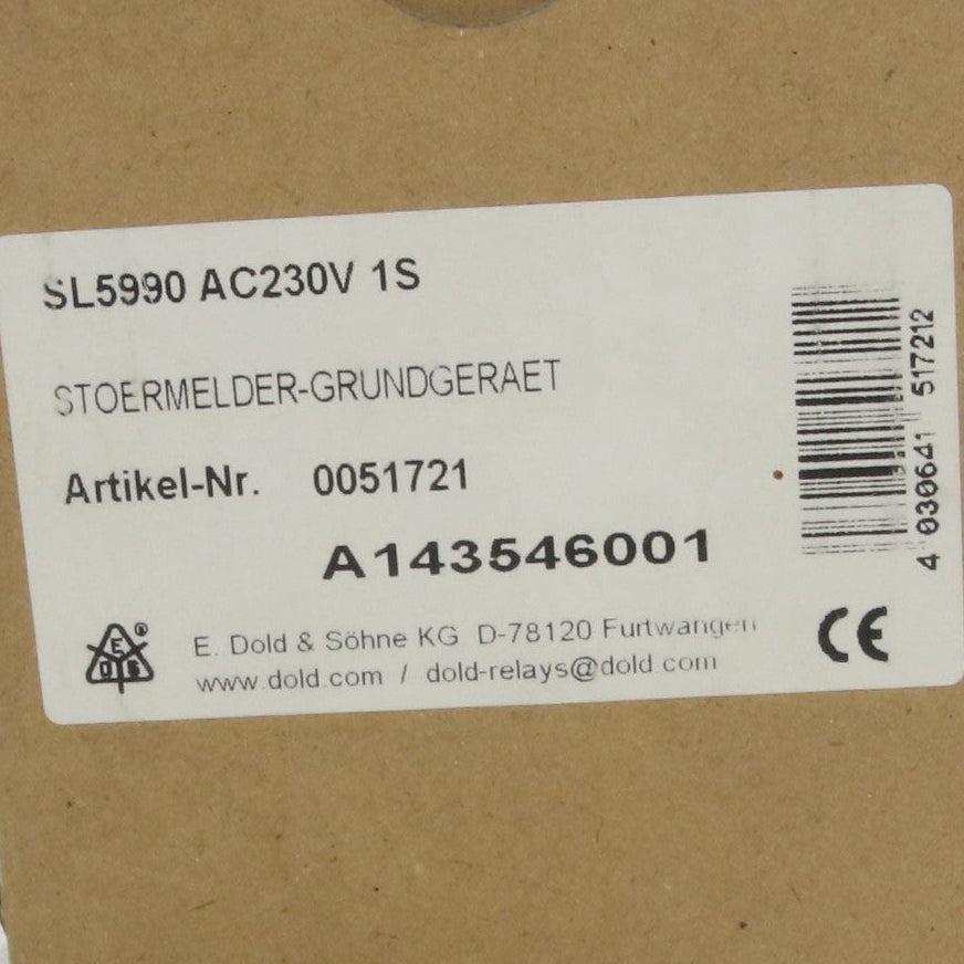 Dold SL 5990 Fault Annunciator System-Fault Annunciator System-Used Industrial Parts