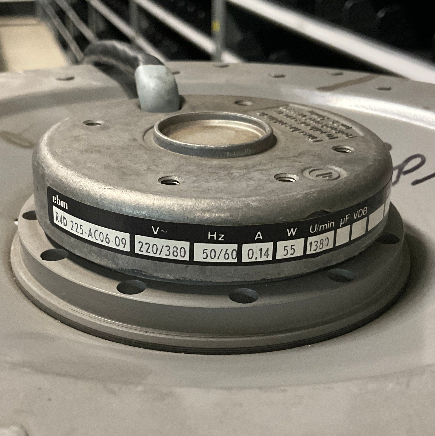 EBM-Papst R4D 225-AC06-09 Centrifugal Fan-Centrifugal Fan-Used Industrial Parts