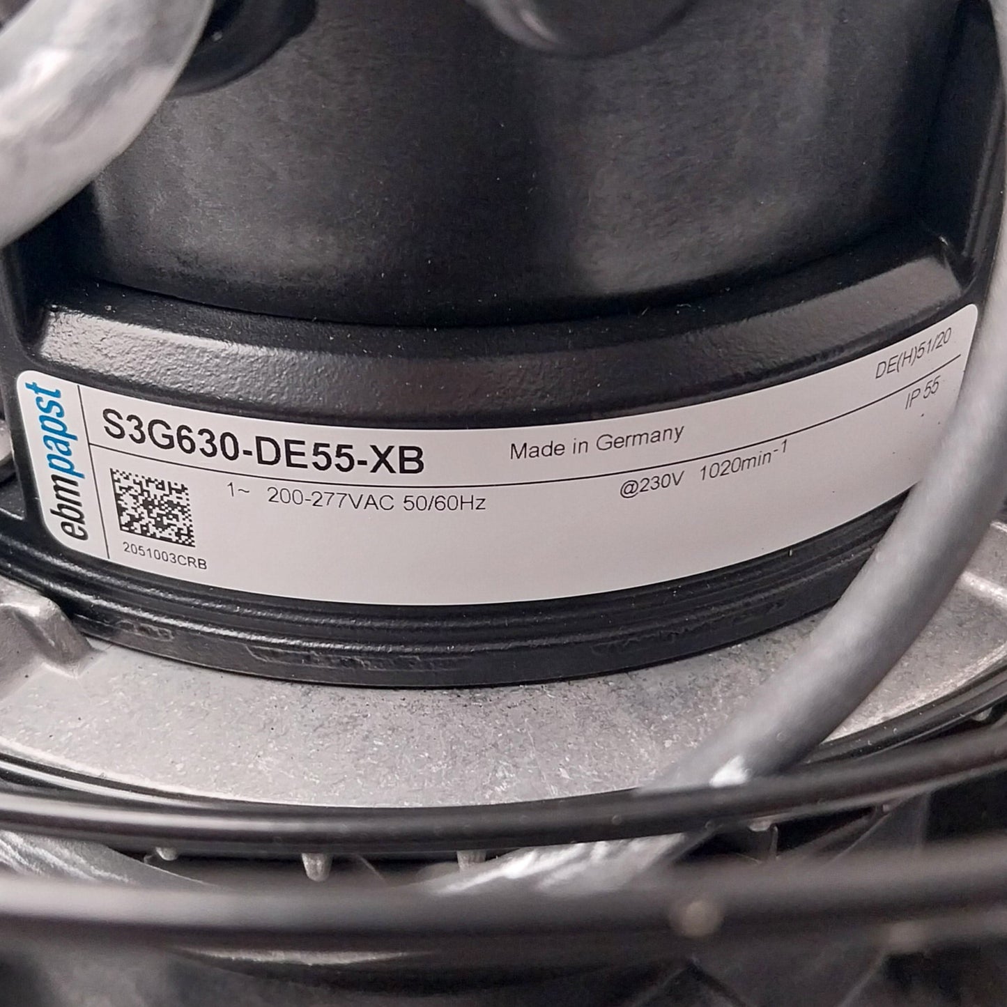 EBM Papst S3G630 DE55 27 Axial Fan-Axial Fan-Used Industrial Parts