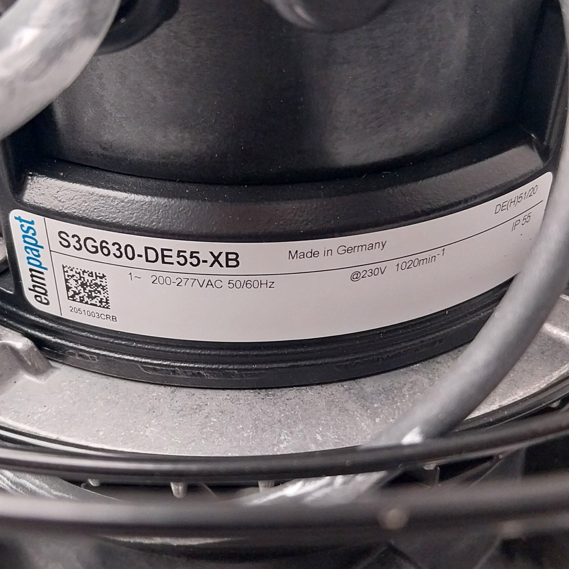 EBM Papst S3G630 DE55 27 Axial Fan-Axial Fan-Used Industrial Parts