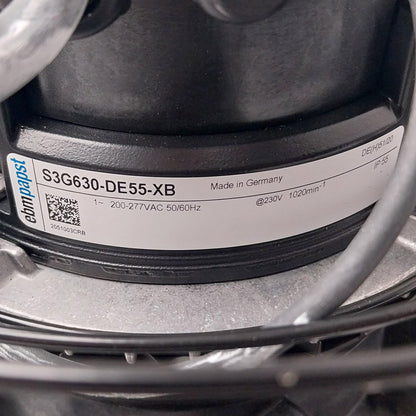 EBM Papst S3G630 DE55 27 Axial Fan-Axial Fan-Used Industrial Parts