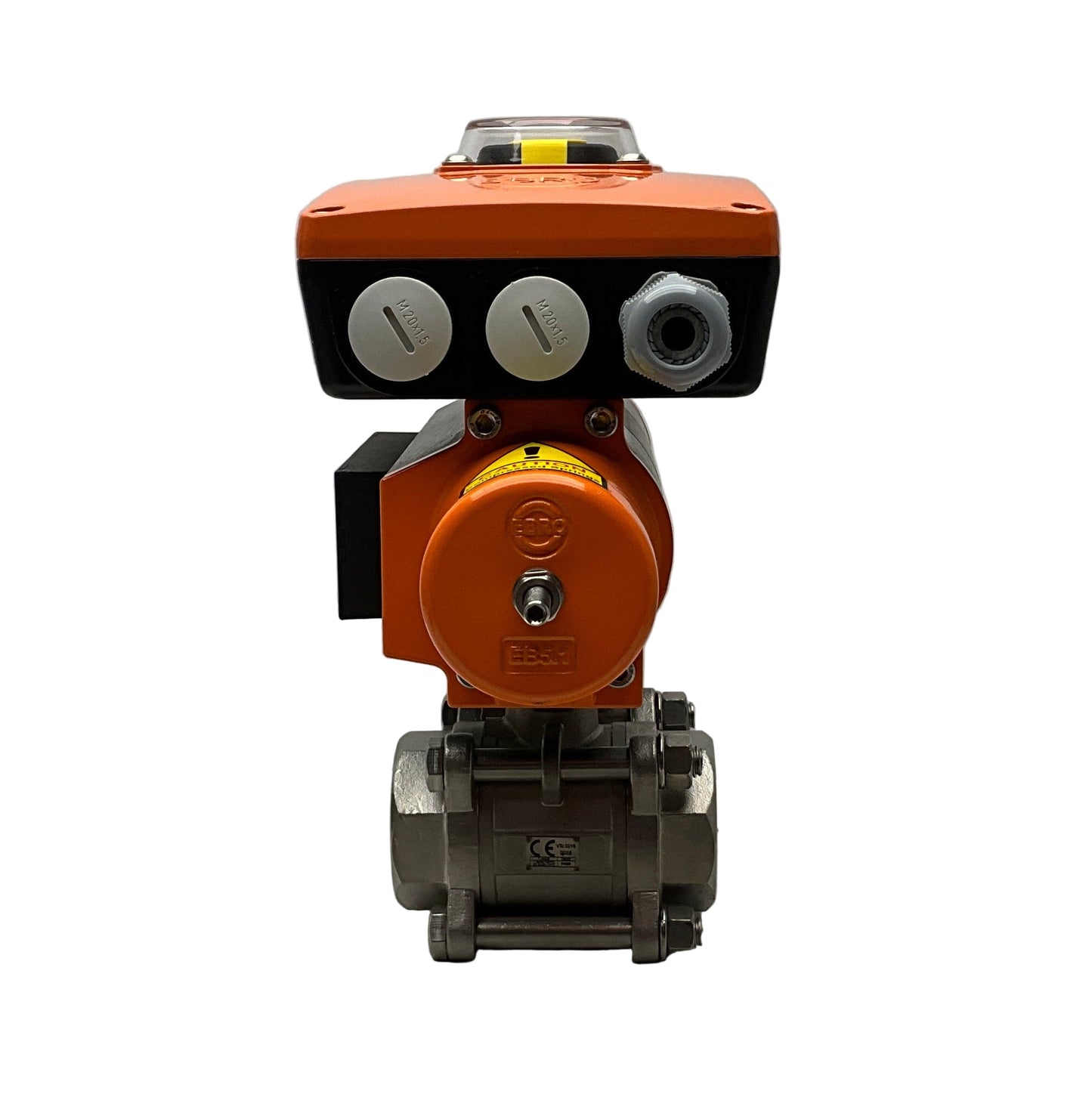 EBRO Armaturen EB 5.1 SYS 60 Pneumatic Actuator with Switch Box-Pneumatic Actuator with Switch Box-Used Industrial Parts