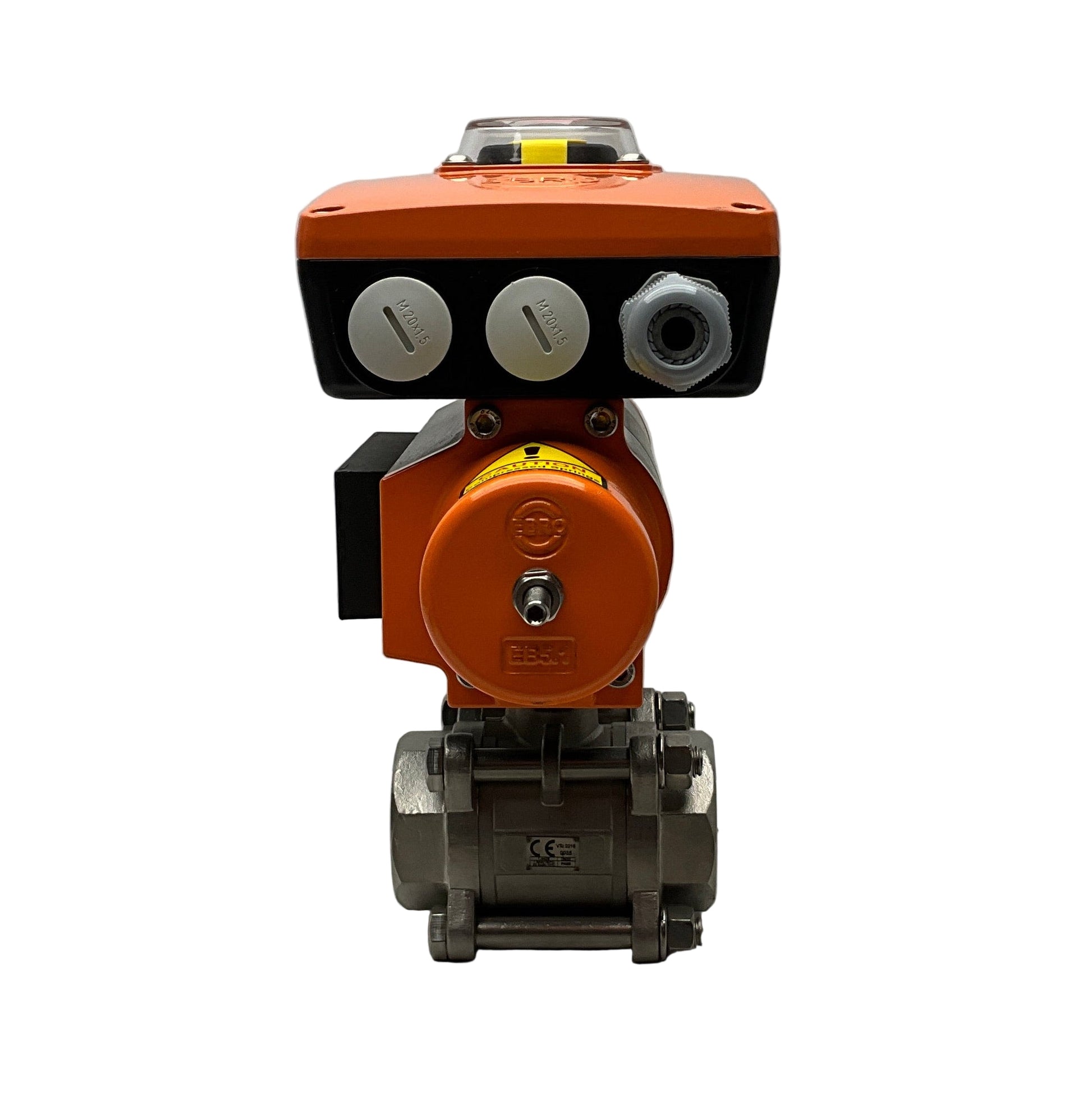 EBRO Armaturen EB 5.1 SYS 60 Pneumatic Actuator with Switch Box-Pneumatic Actuator with Switch Box-Used Industrial Parts