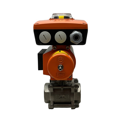 EBRO Armaturen EB 5.1 SYS 60 Pneumatic Actuator with Switch Box-Pneumatic Actuator with Switch Box-Used Industrial Parts