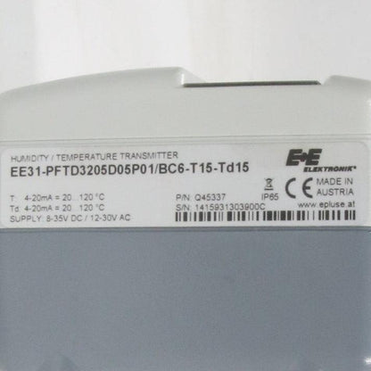 E+E Eletronik EE31 Humidity Temperature Transmitter-Humidity Temperature Transmitter-Used Industrial Parts