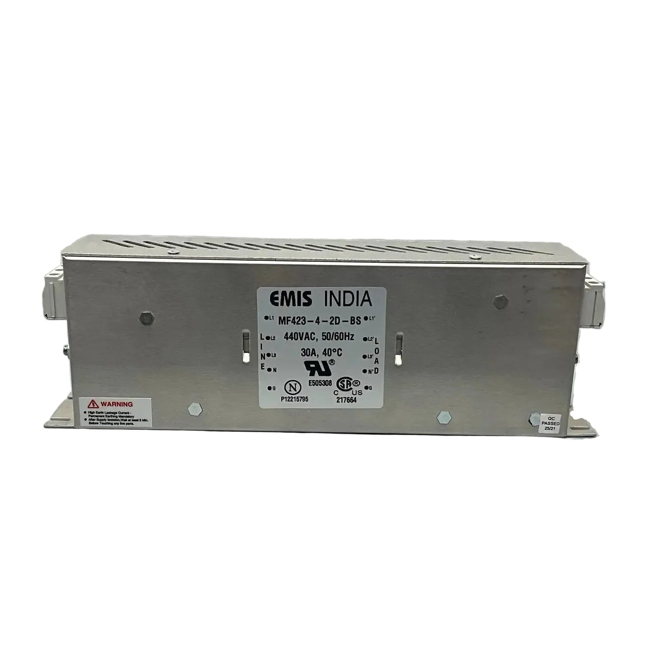 EMI Line Filter MF423-4-2D-BS / 30A Single-Stage Three-Phase-EMI Line Filter-Used Industrial Parts