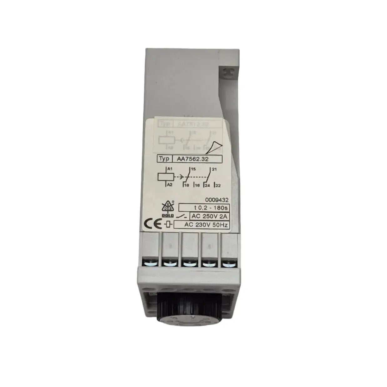 E. Dold & Sohne AA7562.32 Timer Relay-Timer Relay-Used Industrial Parts