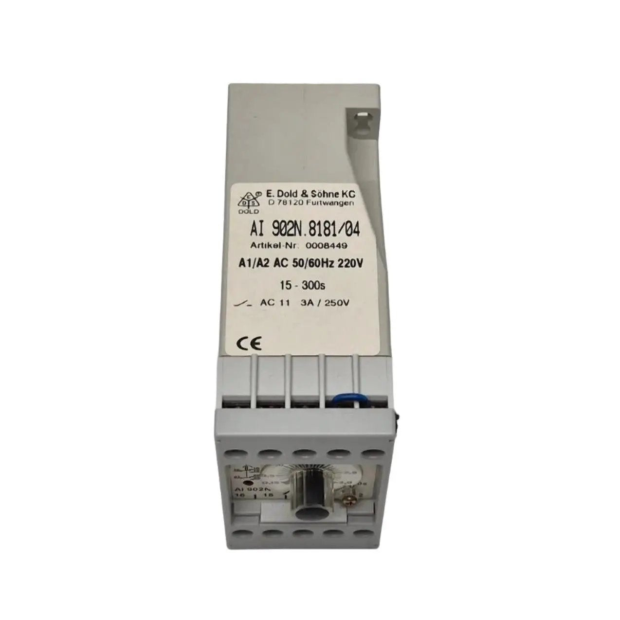 E. Dold & Sohne AI 902N.8181/04 Timer Relay-Timer Relay-Used Industrial Parts