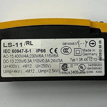 Eaton LS-11/RL Limit Switch-Used Industrial Parts