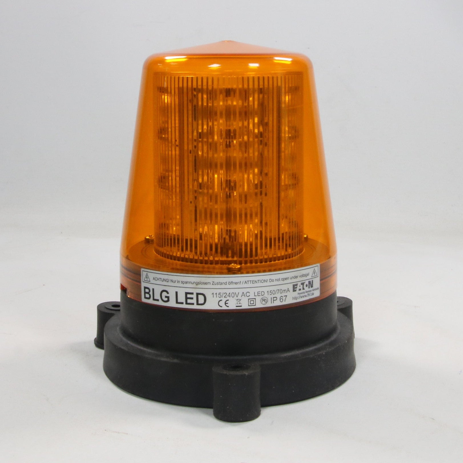 Eaton/FHF 22150703 BLG LED Amber Signal Light-BLG LED Amber Signal Light-Used Industrial Parts