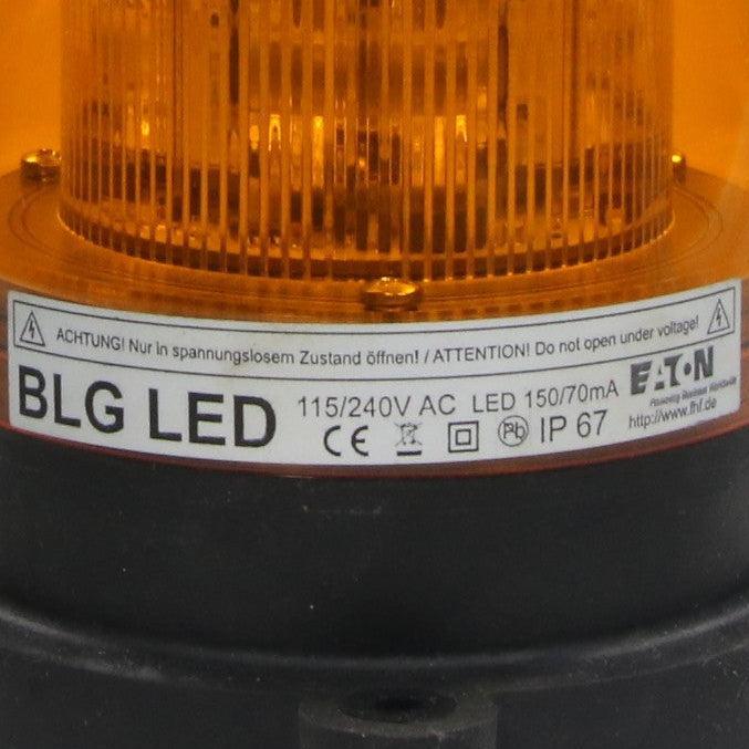 Eaton/FHF 22150703 BLG LED Amber Signal Light-BLG LED Amber Signal Light-Used Industrial Parts
