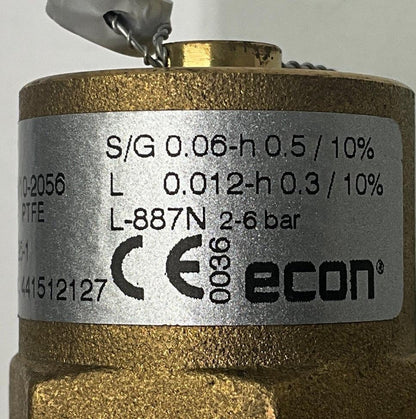 Econ Fig. 512 Spring Loaded Safety Valve-Spring Loaded Safety Valve-Used Industrial Parts