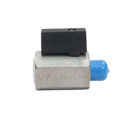 Effebi Minibinox PN25-316 1/4" Ball Valve-Ball Valve-Used Industrial Parts