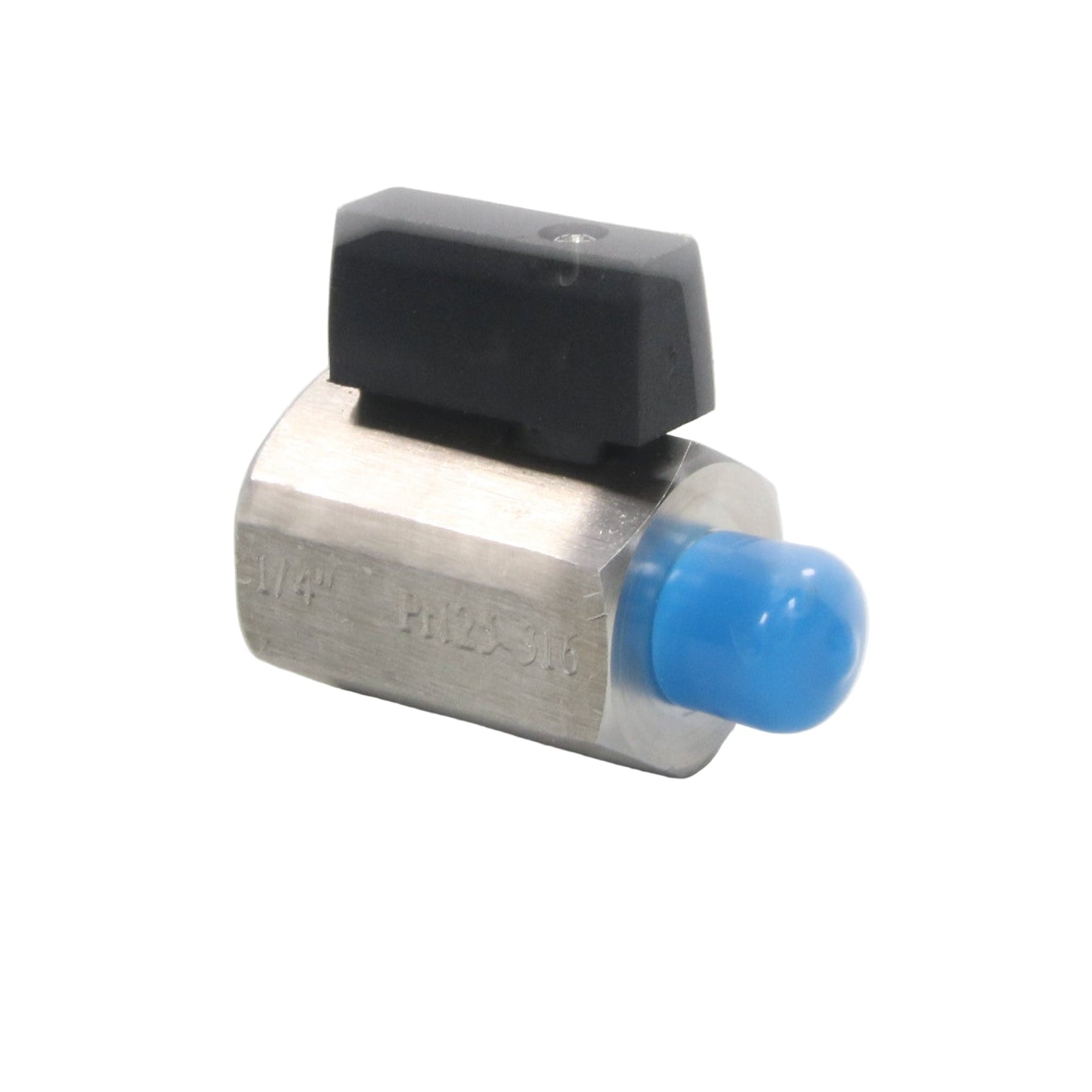 Effebi Minibinox PN25-316 1/4" Ball Valve-Ball Valve-Used Industrial Parts