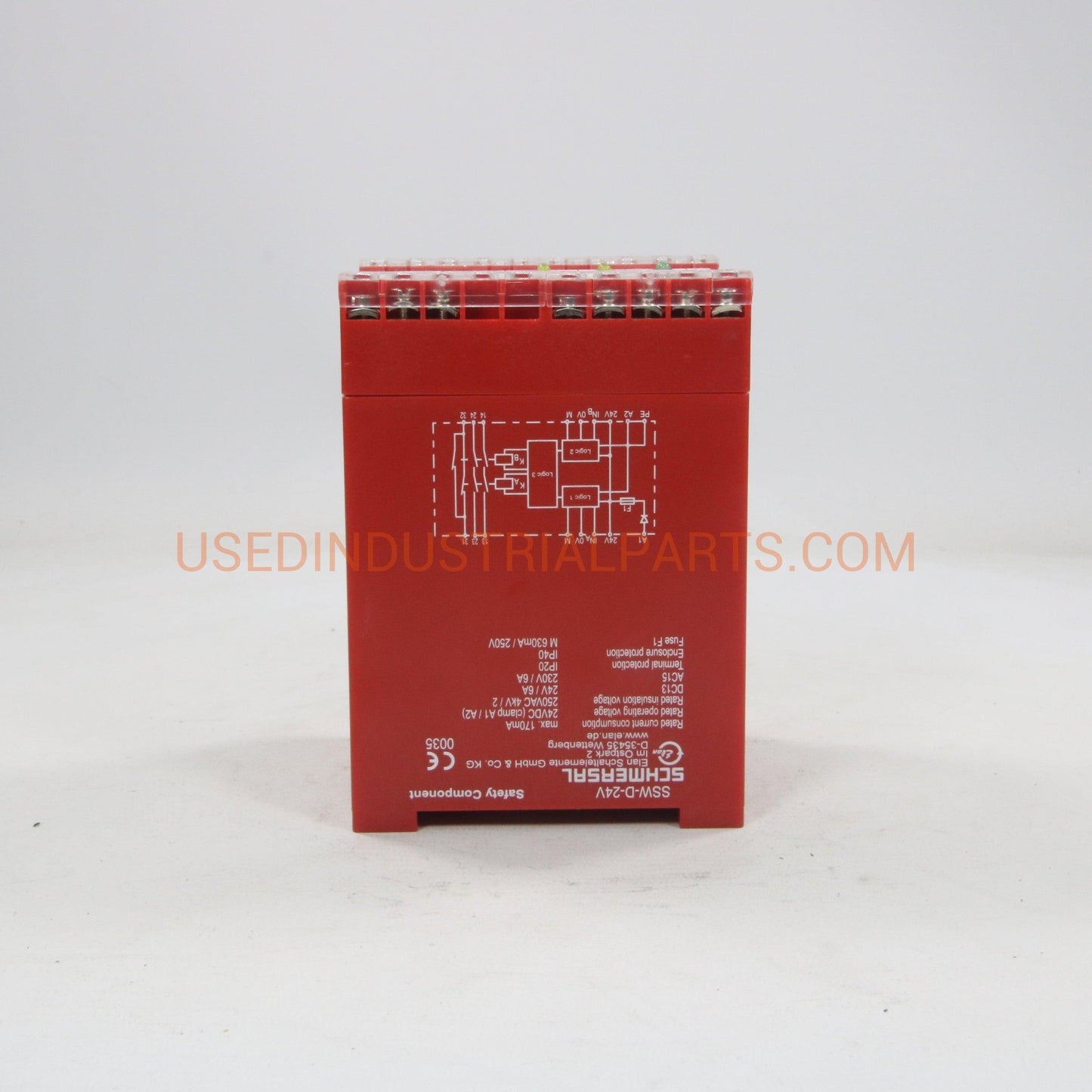 Elan SSW-D-24V Safety Relay-Safety Relay-AA-05-07-Used Industrial Parts