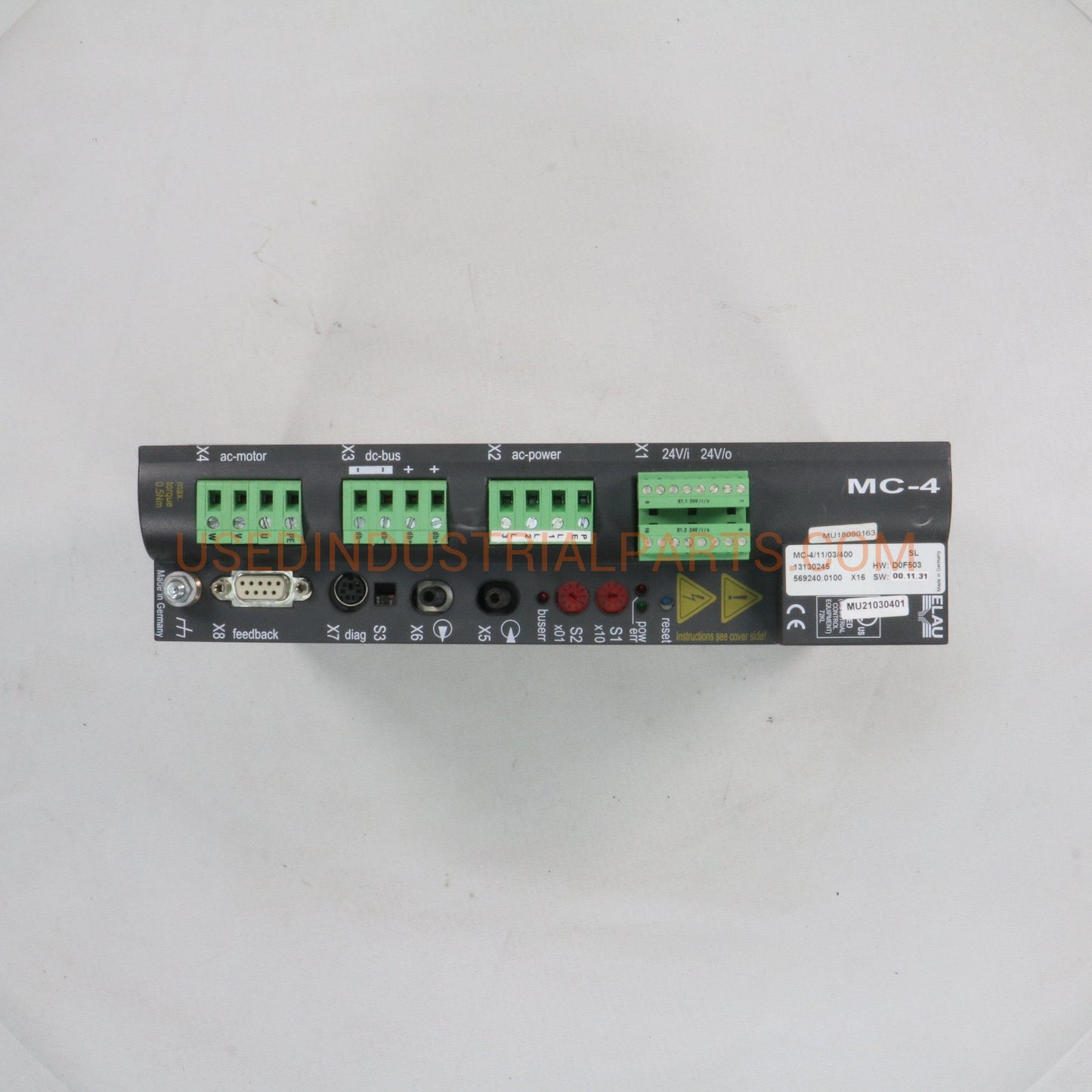 Elau MC-4/11/03/400 Servo Drive-Servo Drive-AA-04-08-Used Industrial Parts