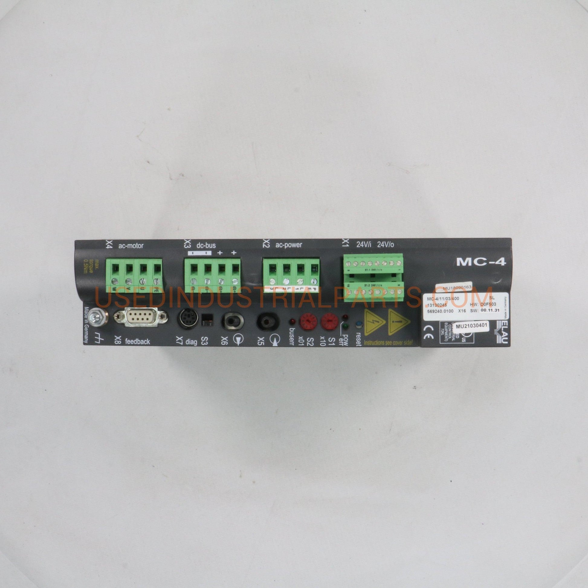 Elau MC-4/11/03/400 Servo Drive-Servo Drive-AA-04-08-Used Industrial Parts