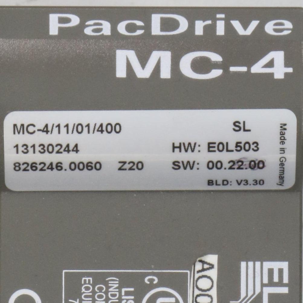 Elau PacDrive MC-4/11/01/400 Servo Drive - HW: E0L503-Servo Drive-Used Industrial Parts