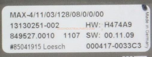 Elau Pacdrive MAX-4/11/03/128/08/0/0/00 Servo Drive-Servo Drive-AA-02-08-Used Industrial Parts