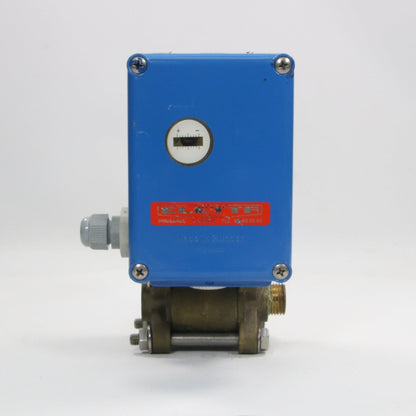 Eletta V1-GL15 Liquid Flow Monitor with Gauge-Liquid Flow Monitor-Used Industrial Parts