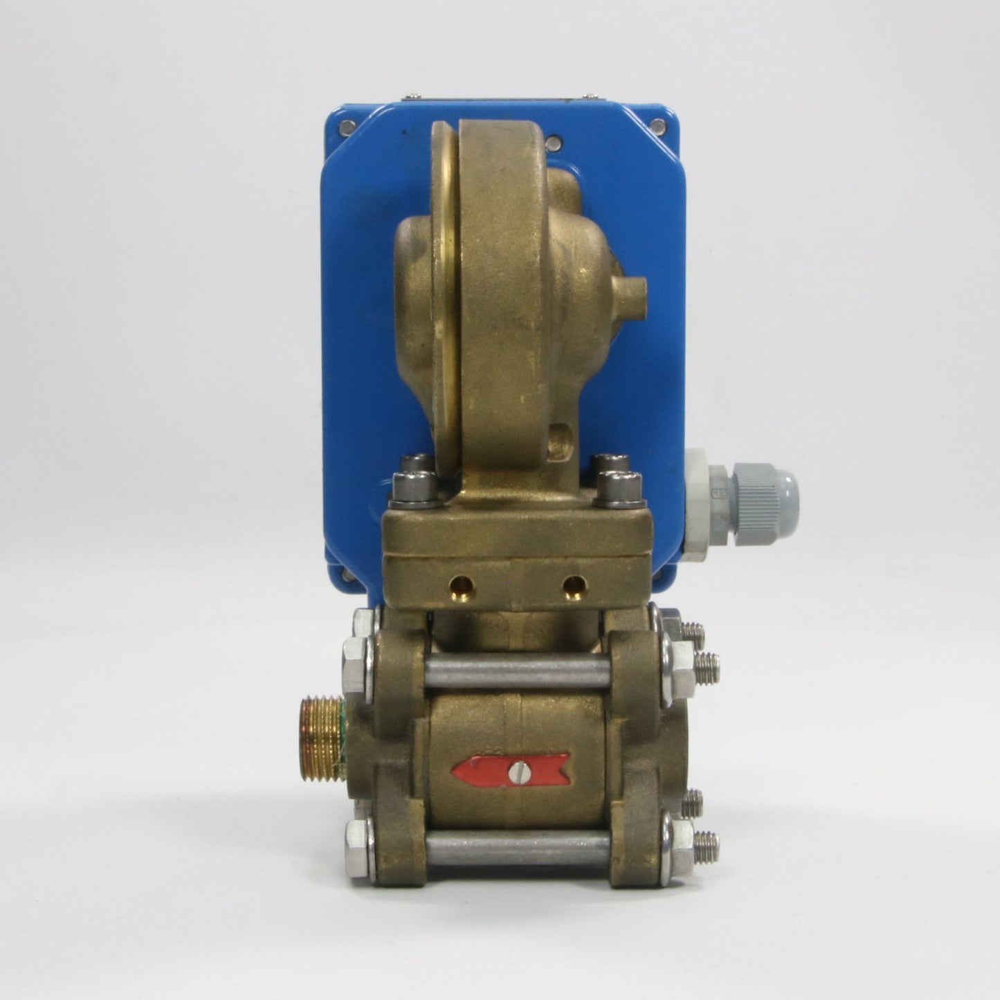 Eletta V1-GL15 Liquid Flow Monitor with Gauge-Liquid Flow Monitor-Used Industrial Parts