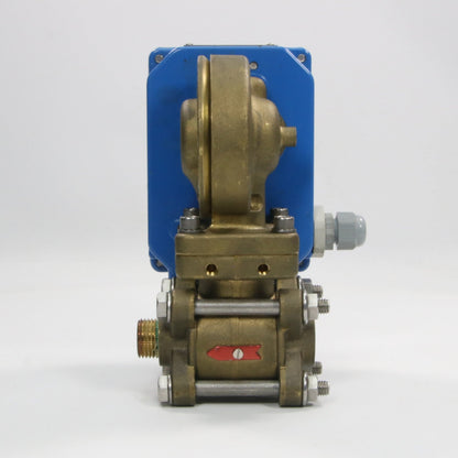 Eletta V1-GL15 Liquid Flow Monitor with Gauge-Liquid Flow Monitor-Used Industrial Parts