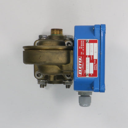 Eletta V1-GL15 Liquid Flow Monitor with Gauge-Liquid Flow Monitor-Used Industrial Parts