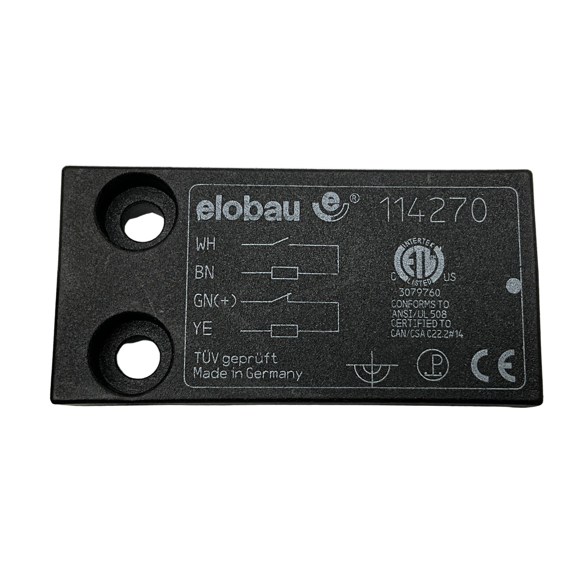 Elobau 114270 Safety Sensor & 30427502 Magnetic Coded Actuator-Safety Sensor & Magnetic Coded Actuator-Used Industrial Parts