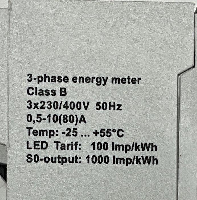 Eltako DSZ15DE 3~Phase Energy Meter-3 Phase Energy Meter-Used Industrial Parts
