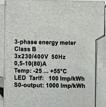 Eltako DSZ15DE 3~Phase Energy Meter-3 Phase Energy Meter-Used Industrial Parts