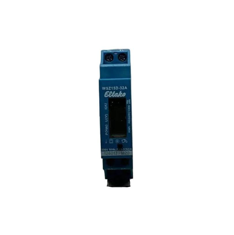 Eltako WSZ15D-32A Single Phase Electricity Meter with Display-Single Phase Electricity Meter with Display-Used Industrial Parts