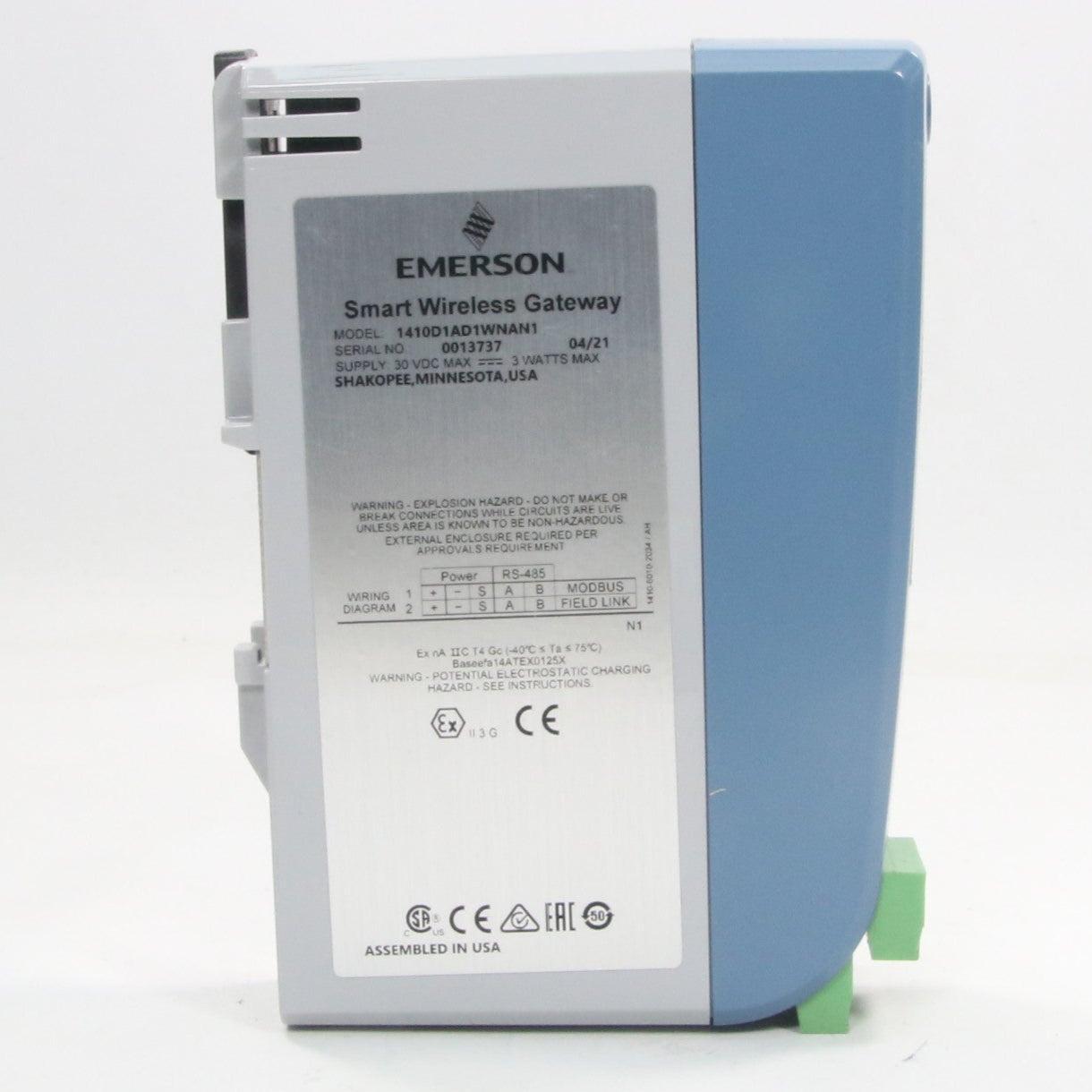 Emerson 1410D1AD1WNAN1-Wireless Gateway-Used Industrial Parts