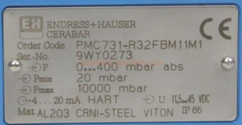 Endress + Hauser Cerabar Pressure Gauge PMC 731-R32FBM11M1-Pressure Gauge-DB-02-05-Used Industrial Parts